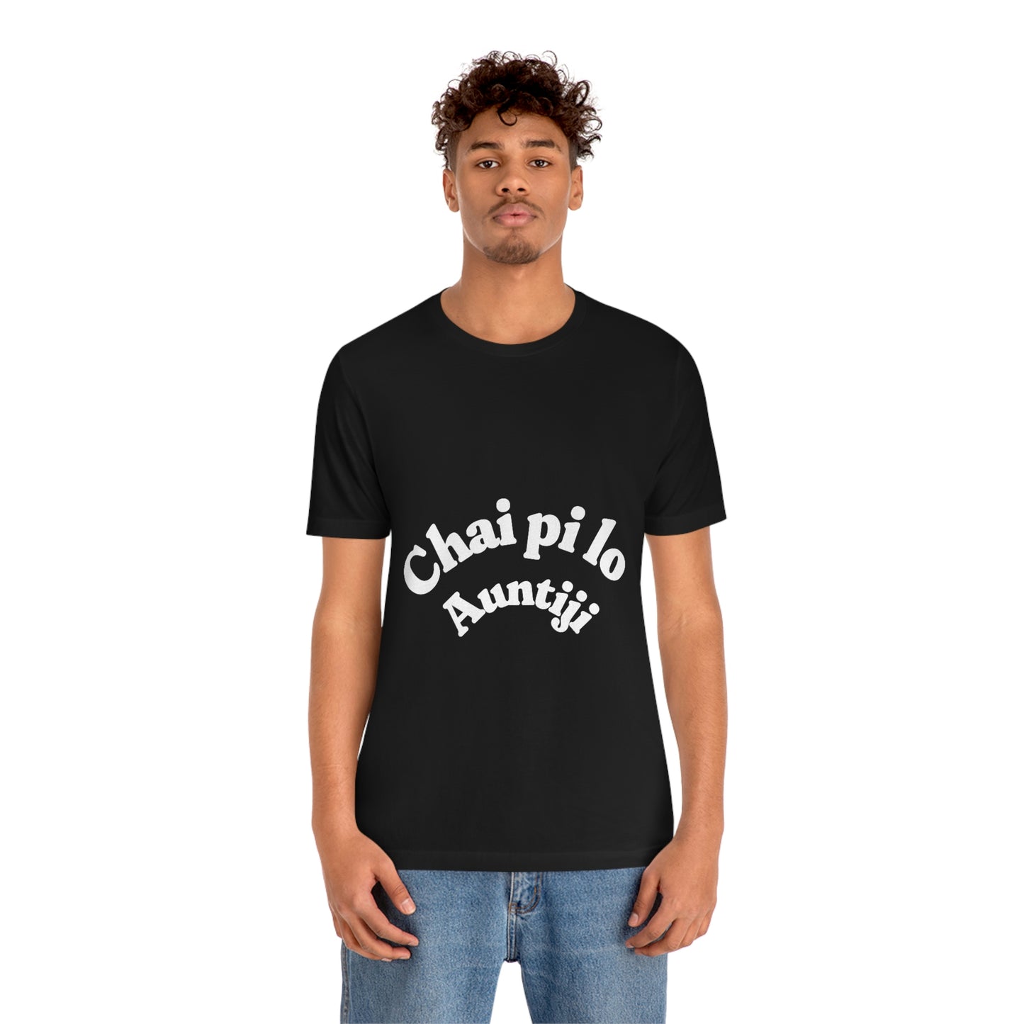 Chai pi lo Auntiji Unisex Jersey Short Sleeve Tee - Urban Chic