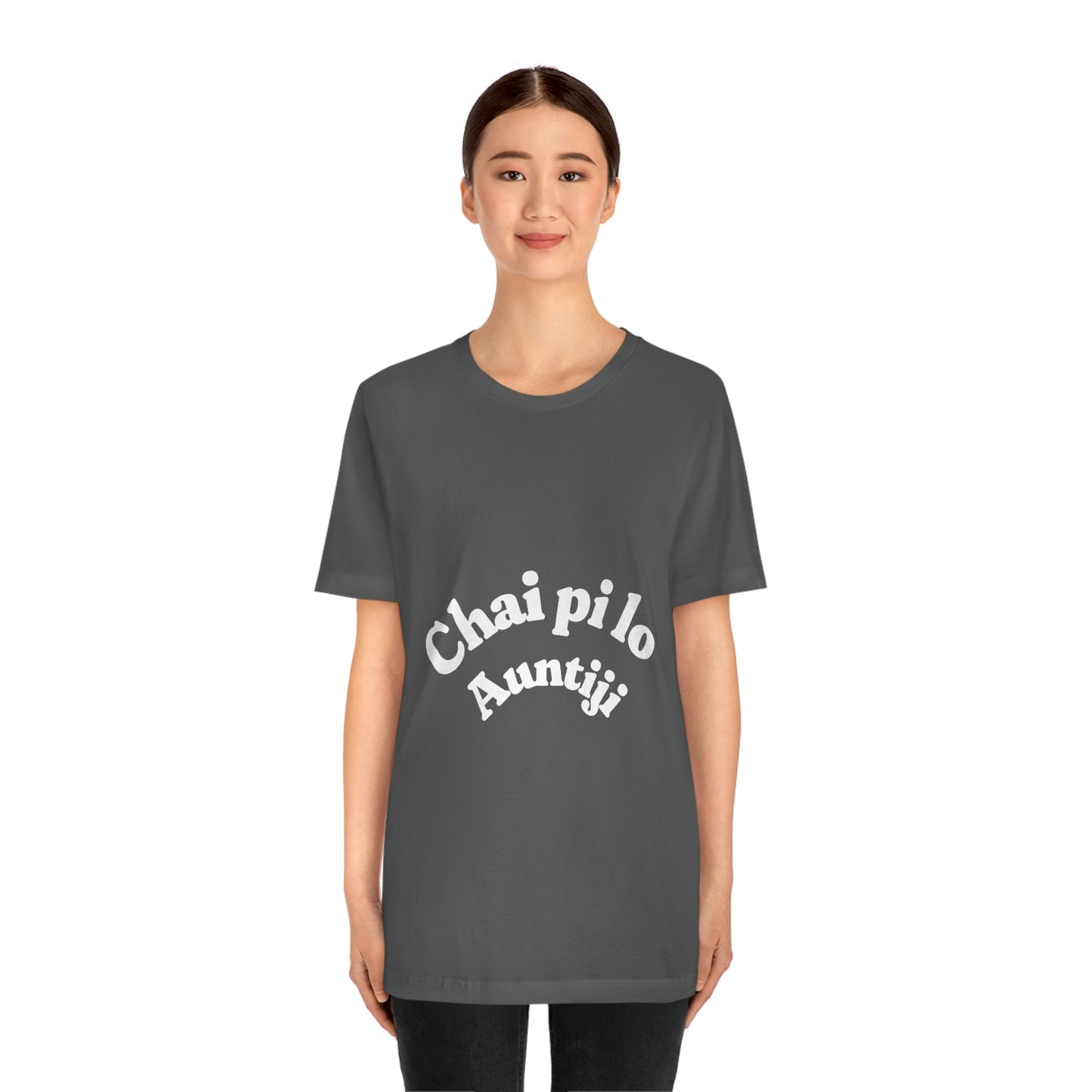 Chai pi lo Auntiji Unisex Jersey Short Sleeve Tee - Urban Chic