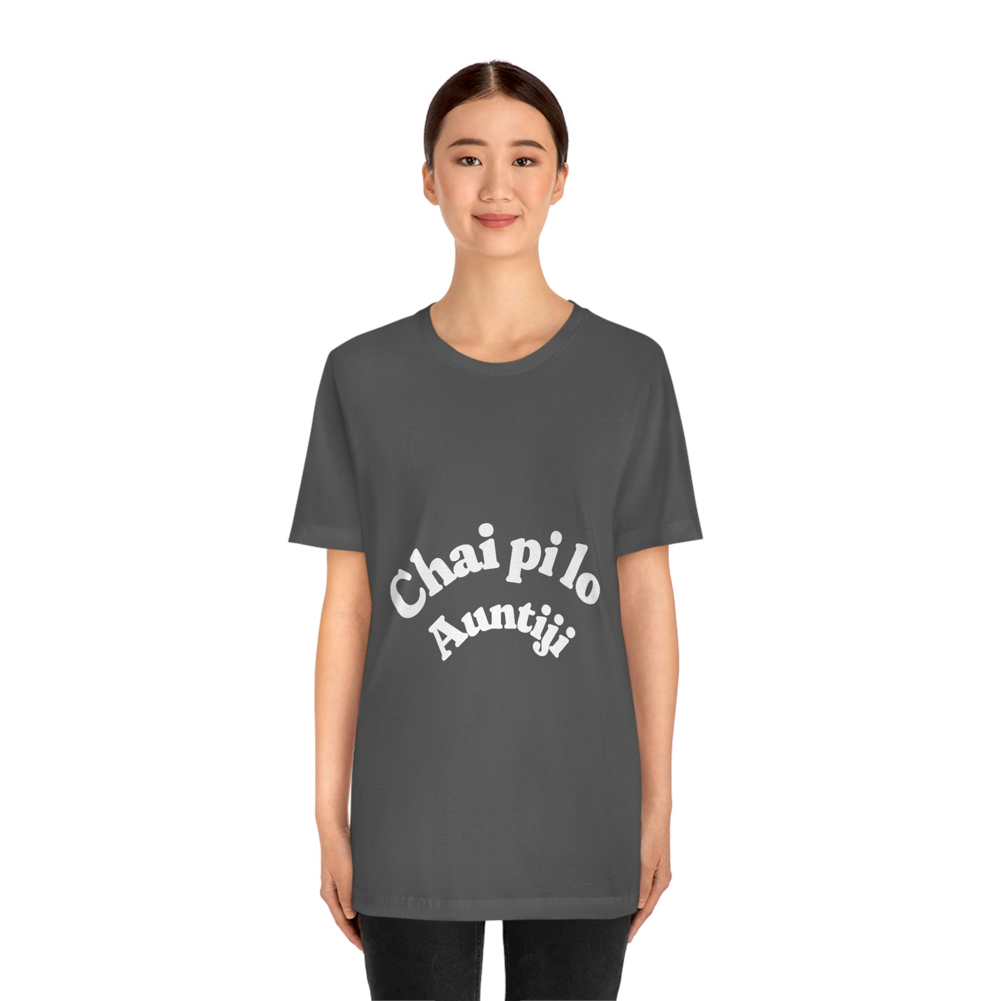 Chai pi lo Auntiji Unisex Jersey Short Sleeve Tee - Urban Chic