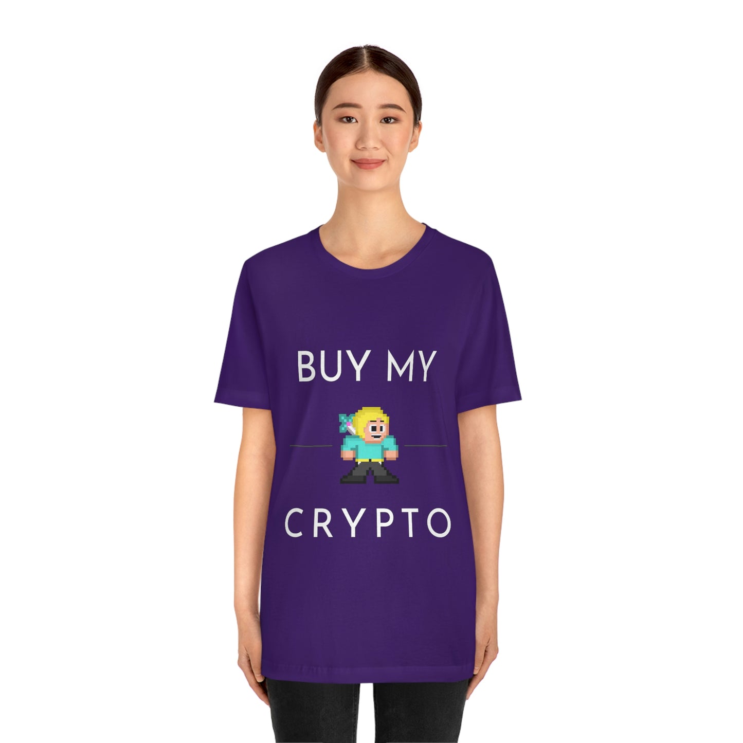 Buy my crypto Unisex Jersey Short Sleeve Tee - Urban Chic