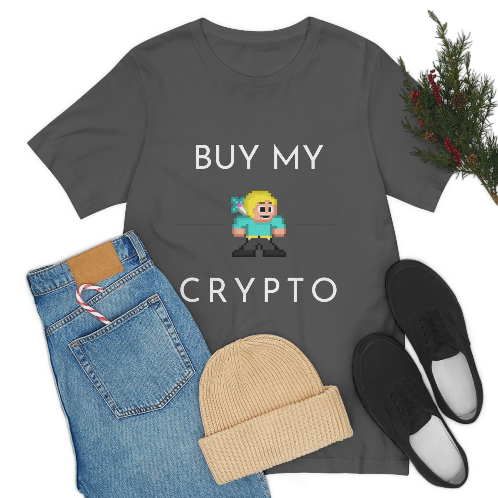 Buy my crypto Unisex Jersey Short Sleeve Tee - Urban Chic