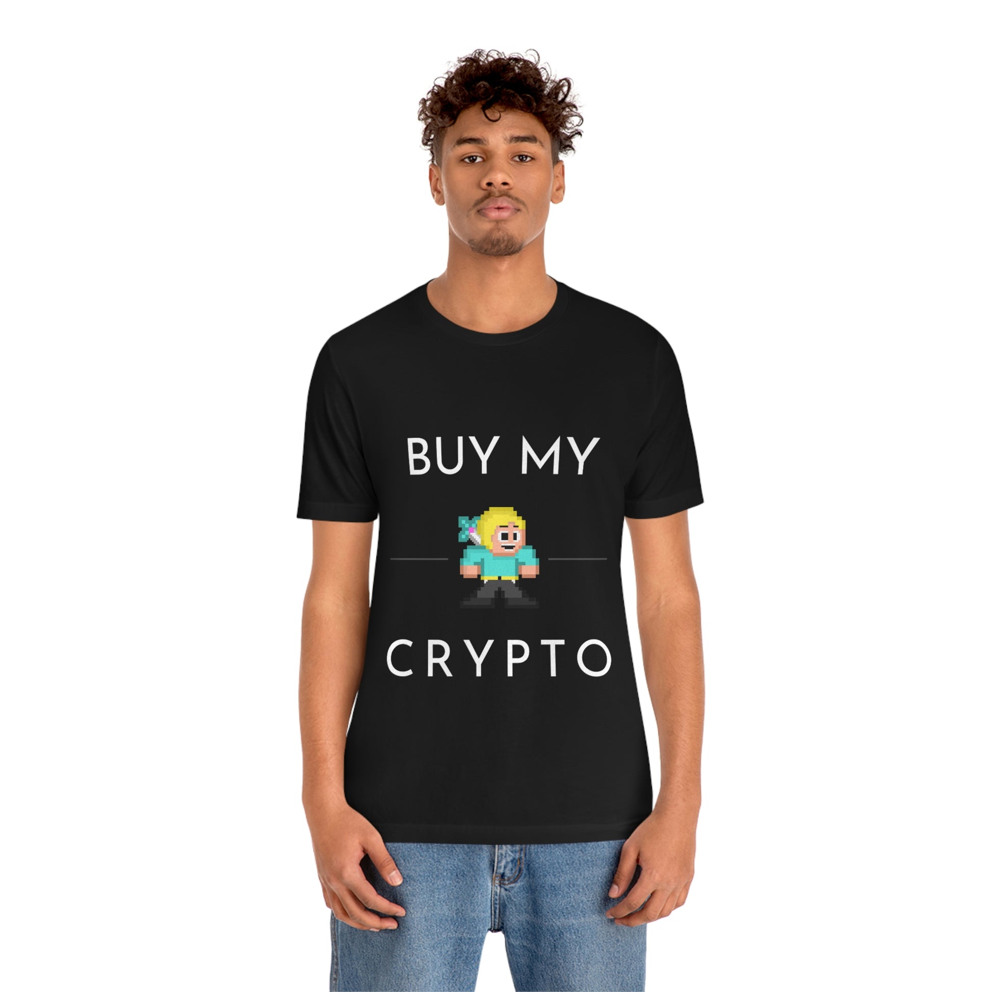 Buy my crypto Unisex Jersey Short Sleeve Tee - Urban Chic