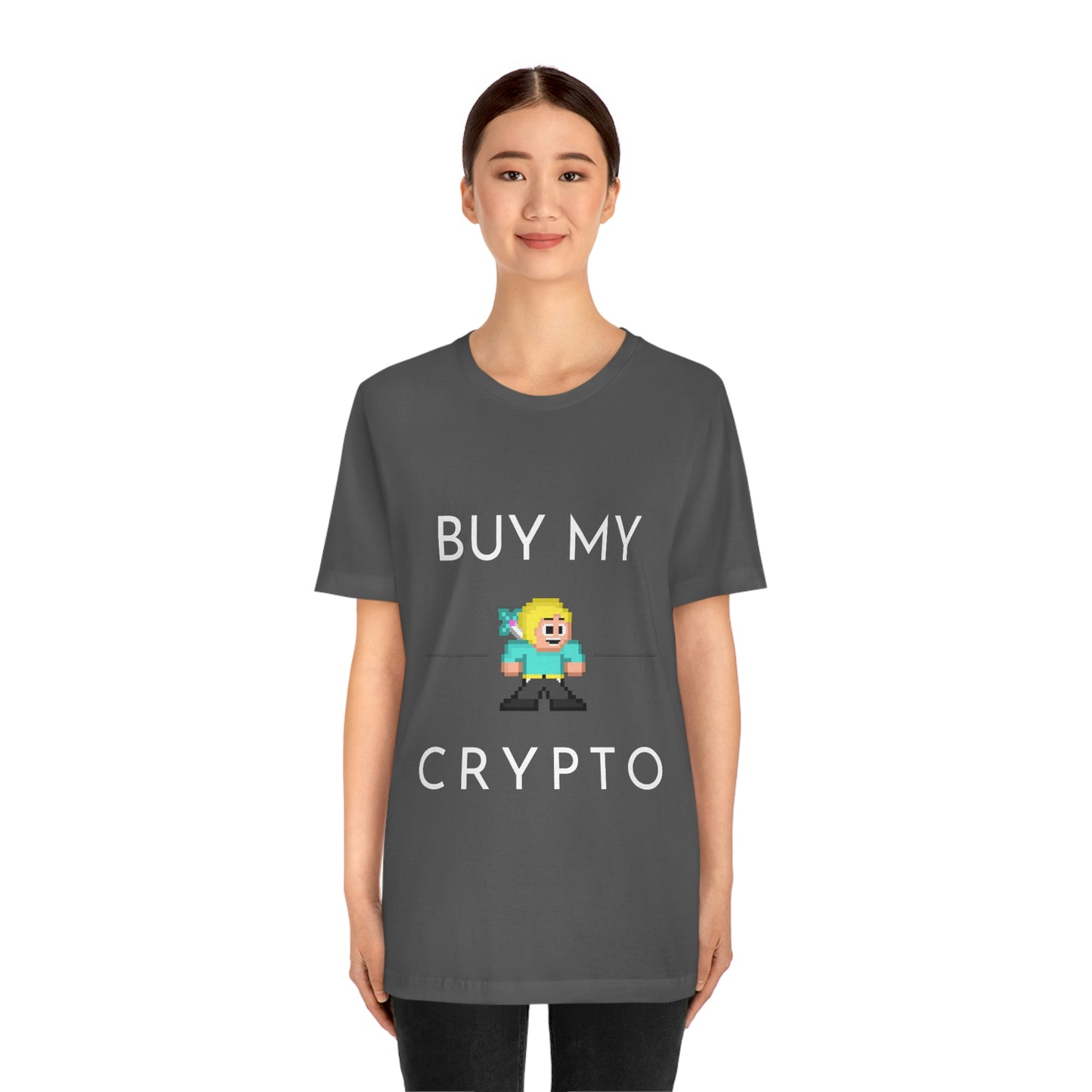 Buy my crypto Unisex Jersey Short Sleeve Tee - Urban Chic