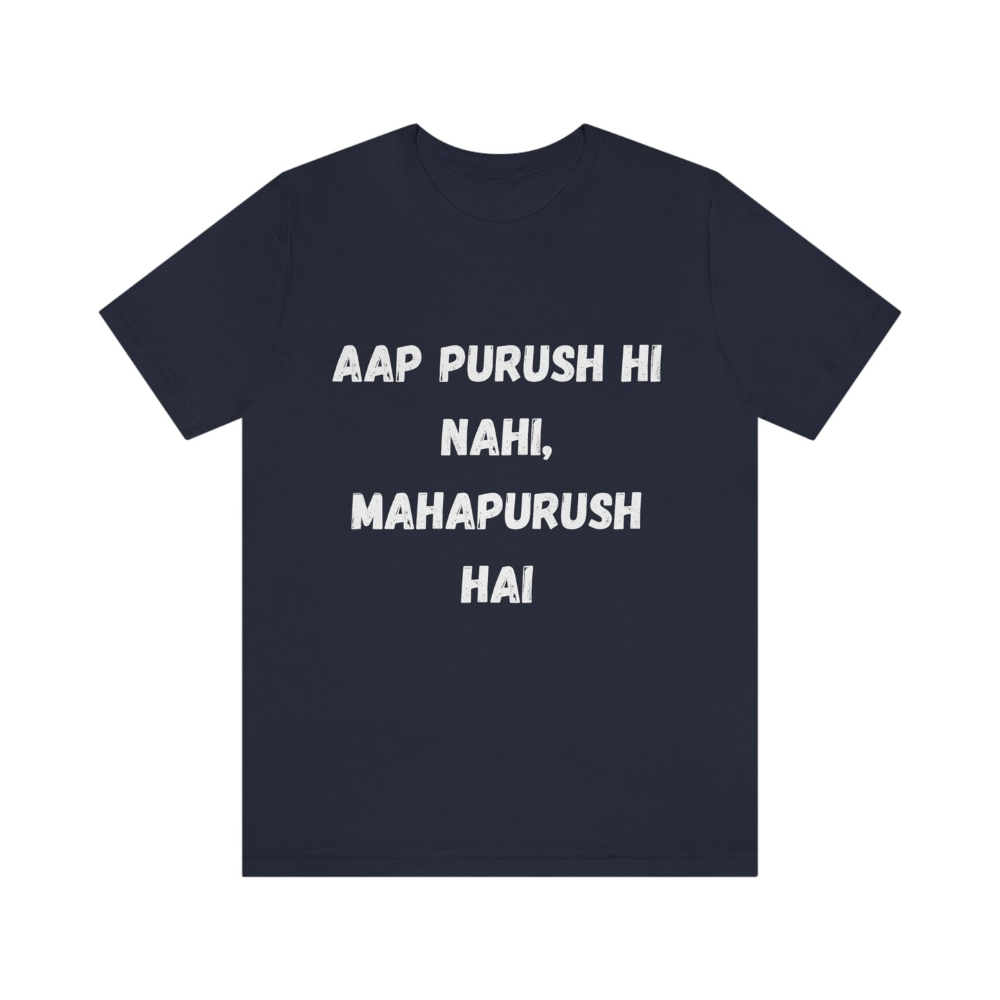 Mahapurush Unisex Jersey Short Sleeve Tee - Urban Chic