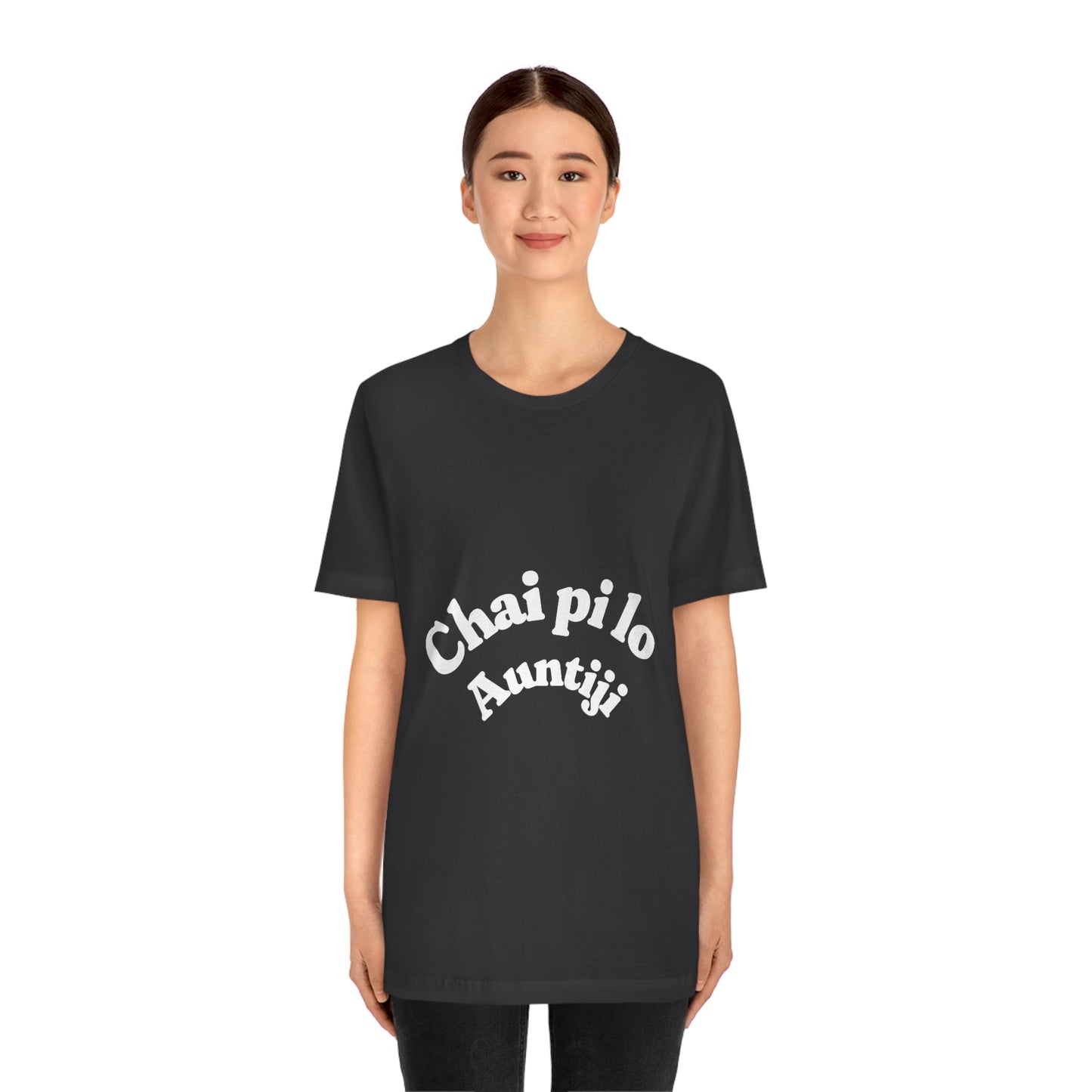 Chai pi lo Auntiji Unisex Jersey Short Sleeve Tee - Urban Chic