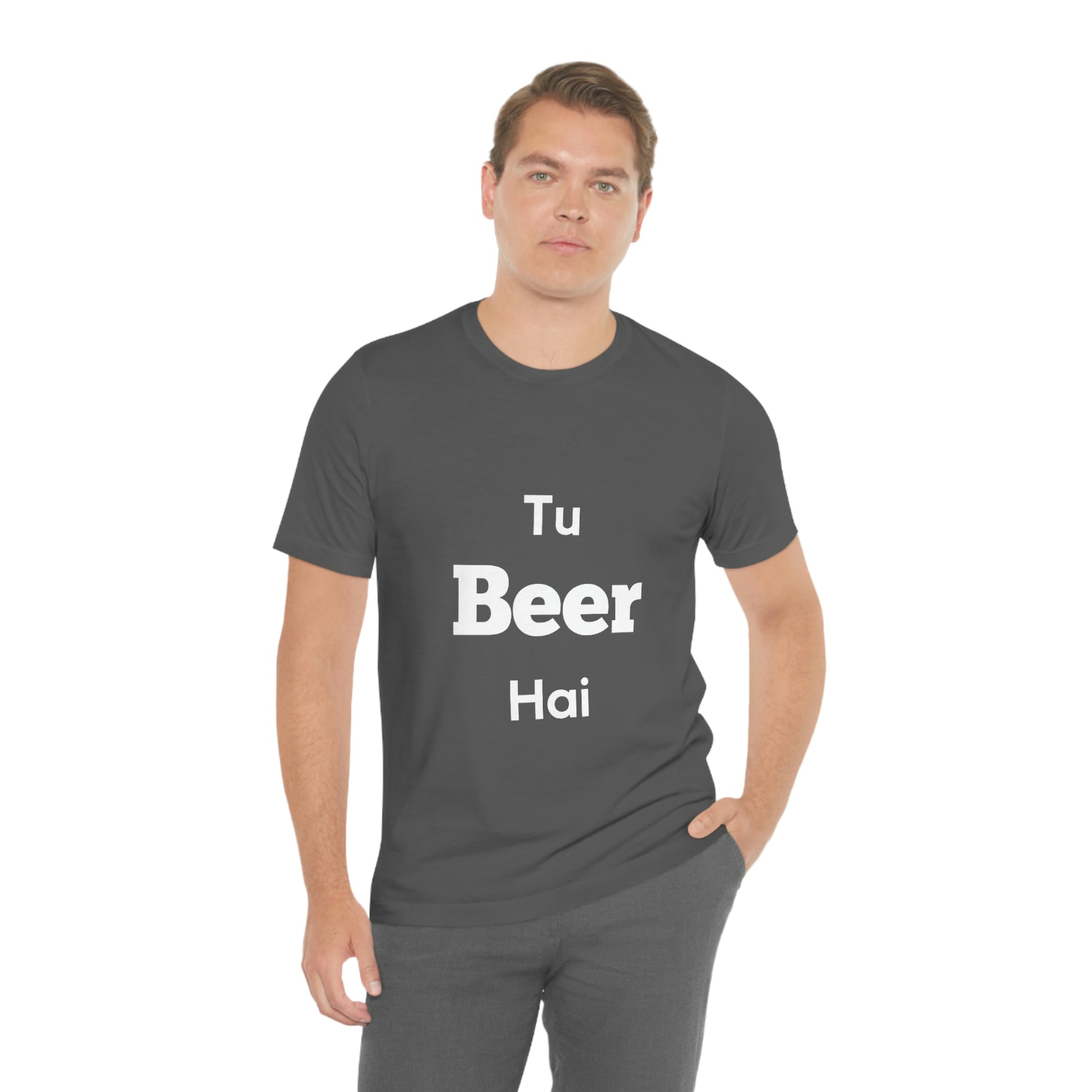 Tu beer hai Unisex Jersey Short Sleeve Tee - Urban Chic