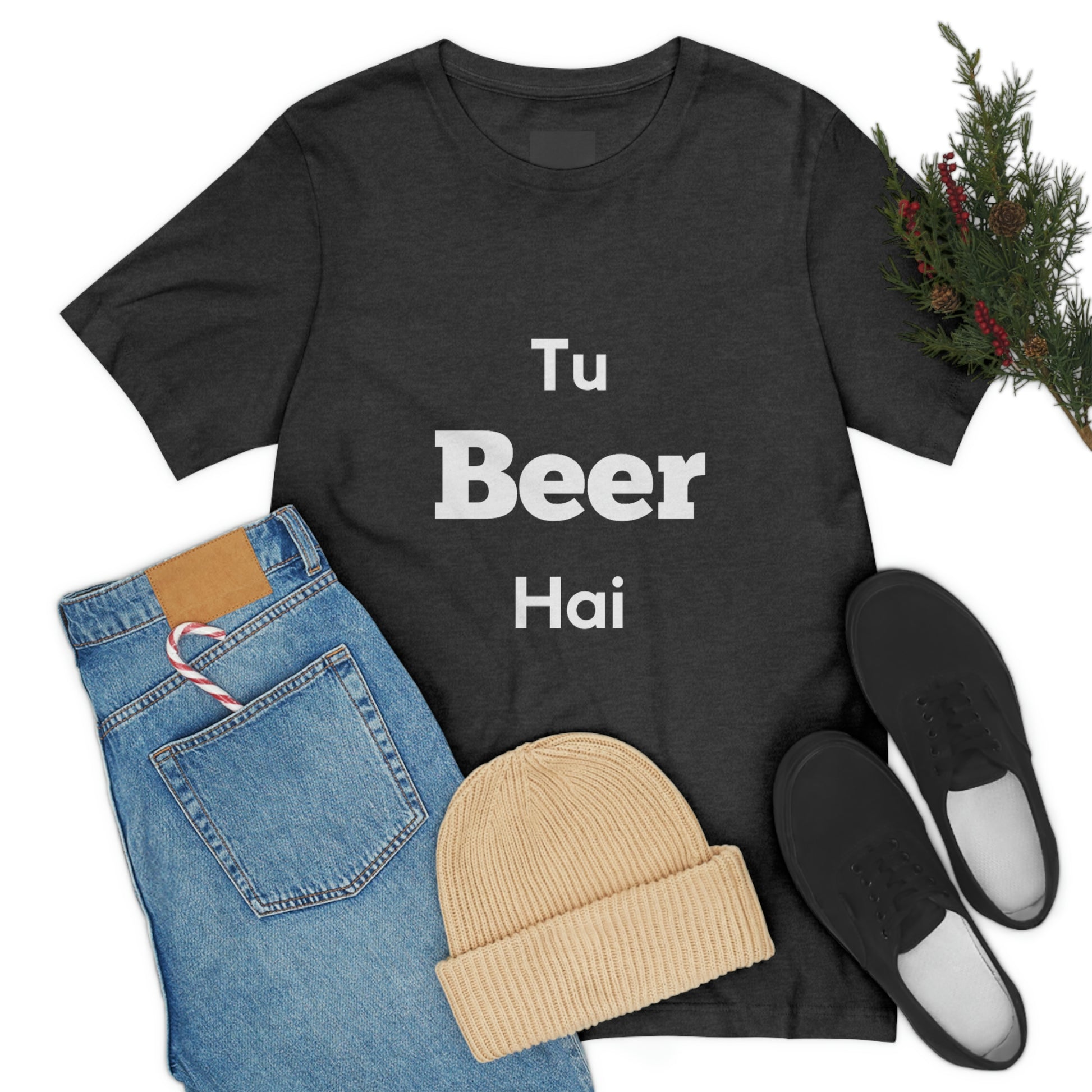 Tu beer hai Unisex Jersey Short Sleeve Tee - Urban Chic