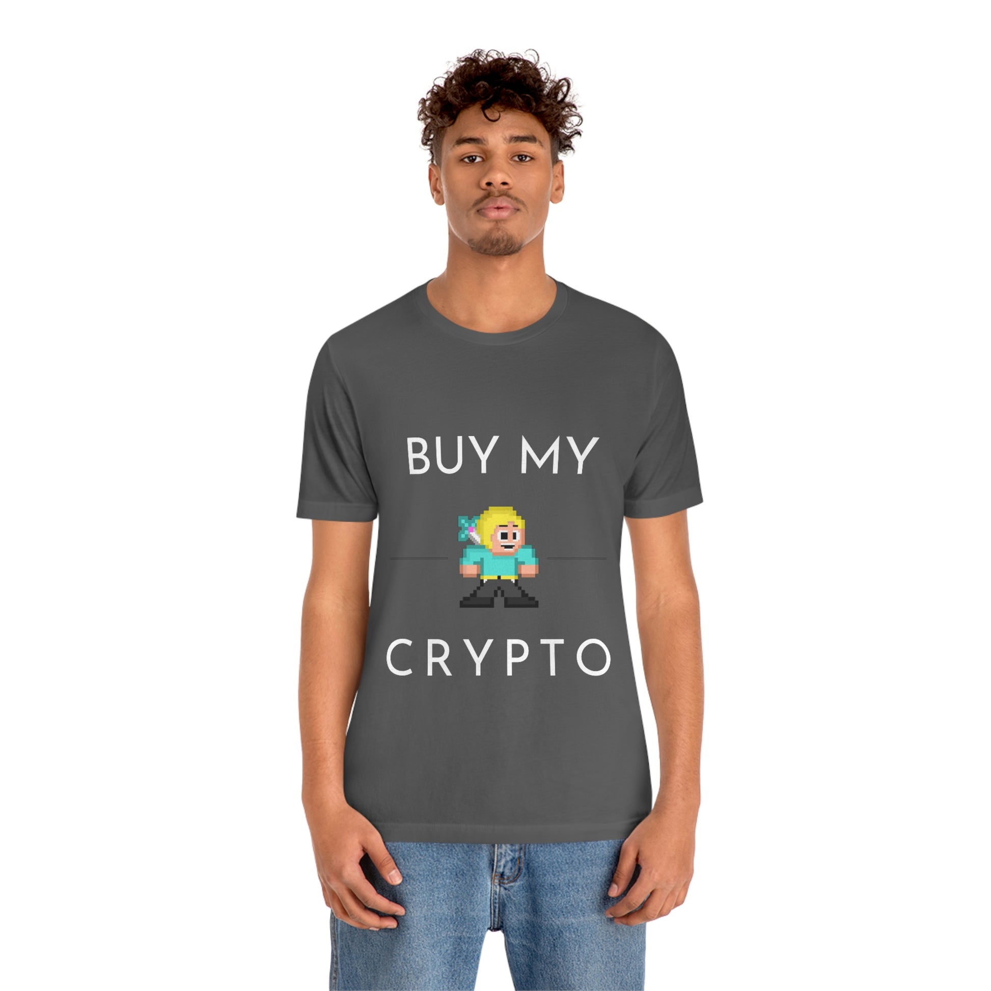 Buy my crypto Unisex Jersey Short Sleeve Tee - Urban Chic