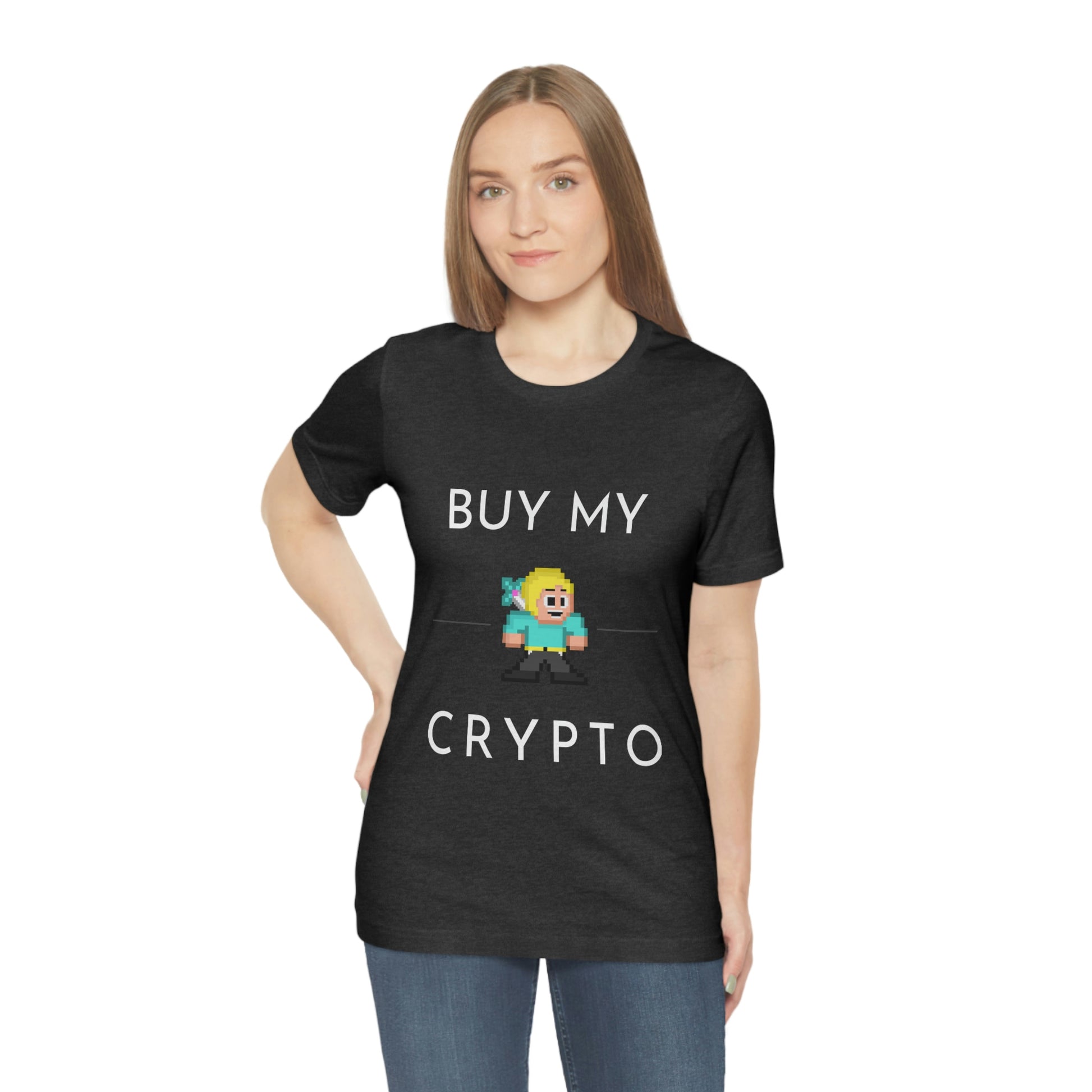 Buy my crypto Unisex Jersey Short Sleeve Tee - Urban Chic