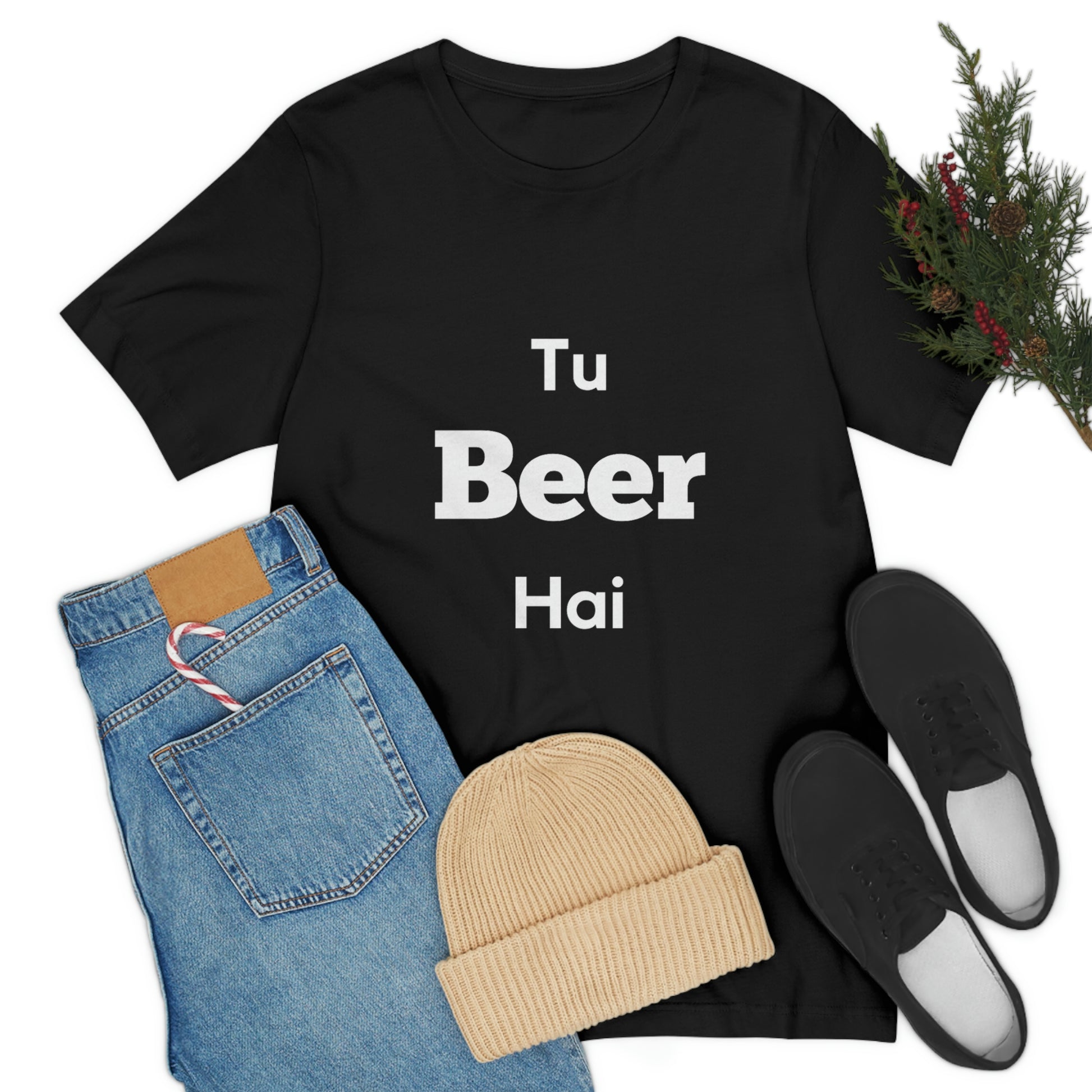 Tu beer hai Unisex Jersey Short Sleeve Tee - Urban Chic