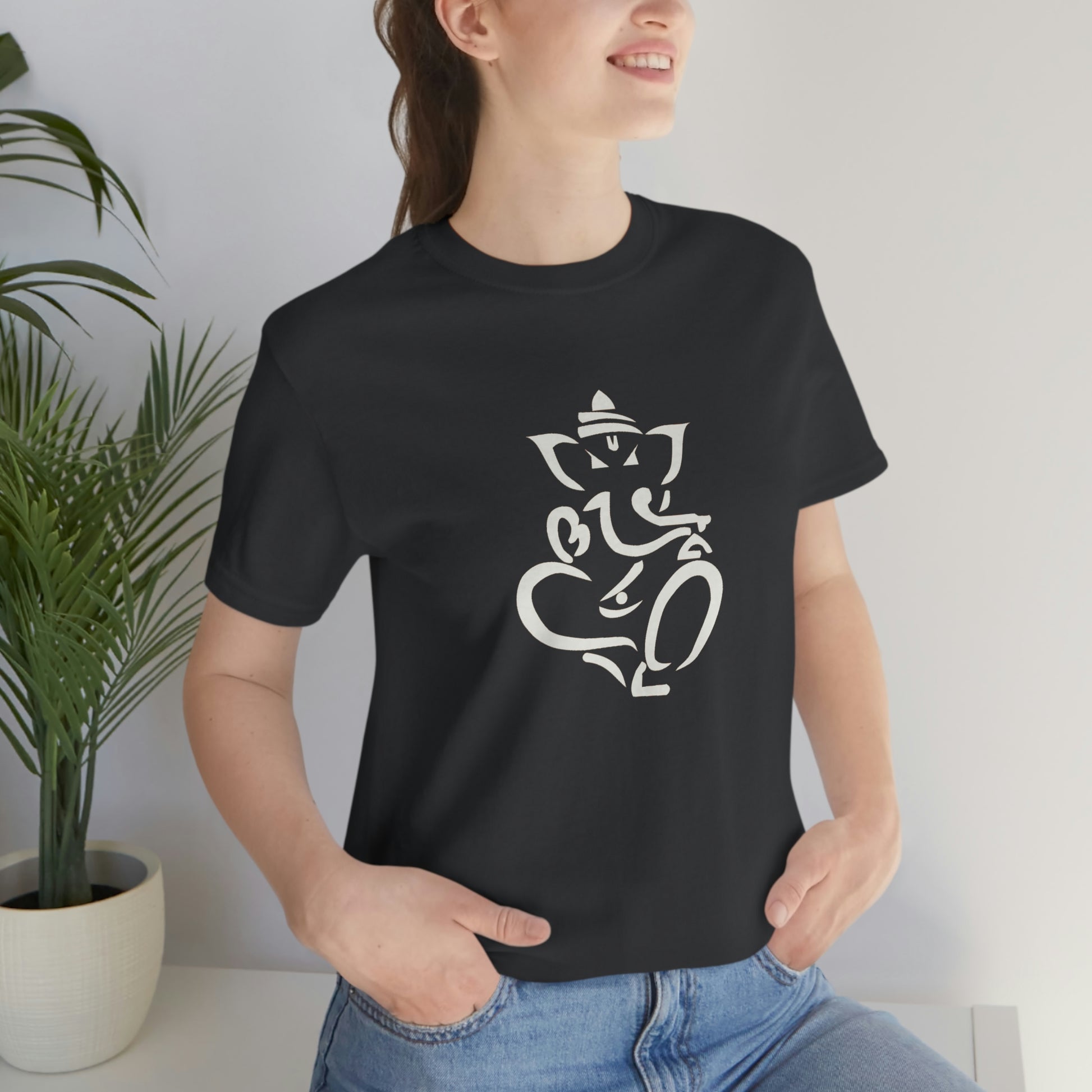 Ganesha Unisex Jersey Short Sleeve Tee - Urban Chic