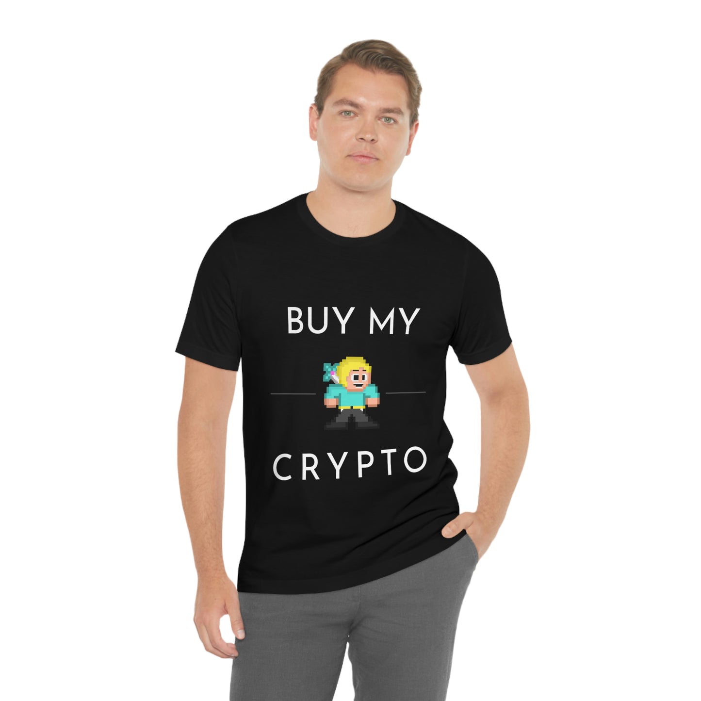 Buy my crypto Unisex Jersey Short Sleeve Tee - Urban Chic