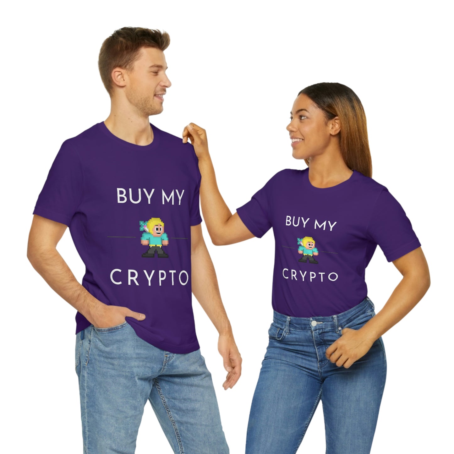 Buy my crypto Unisex Jersey Short Sleeve Tee - Urban Chic