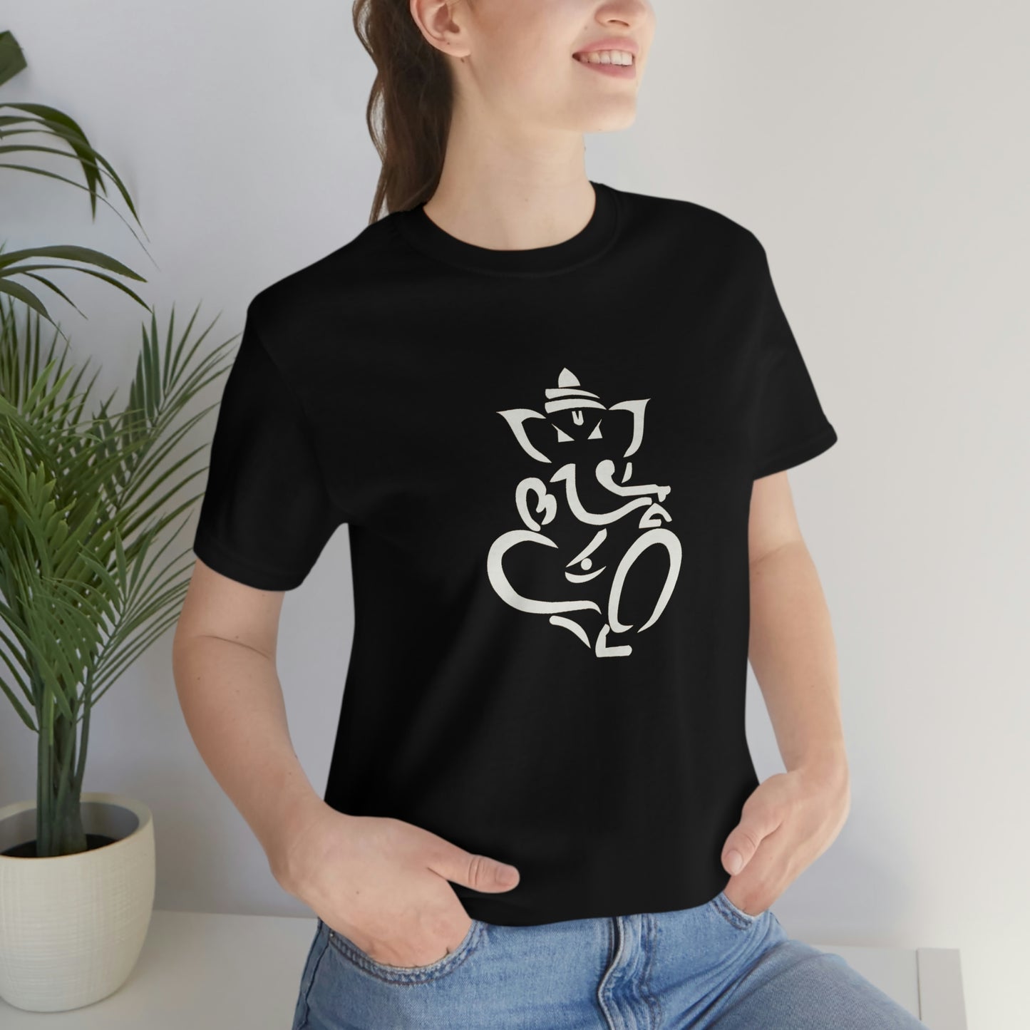 Ganesha Unisex Jersey Short Sleeve Tee - Urban Chic