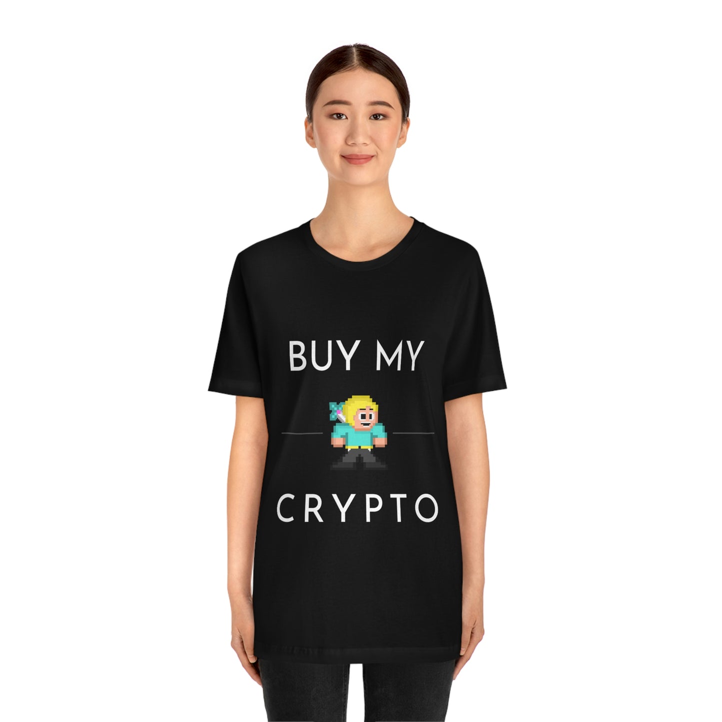 Buy my crypto Unisex Jersey Short Sleeve Tee - Urban Chic