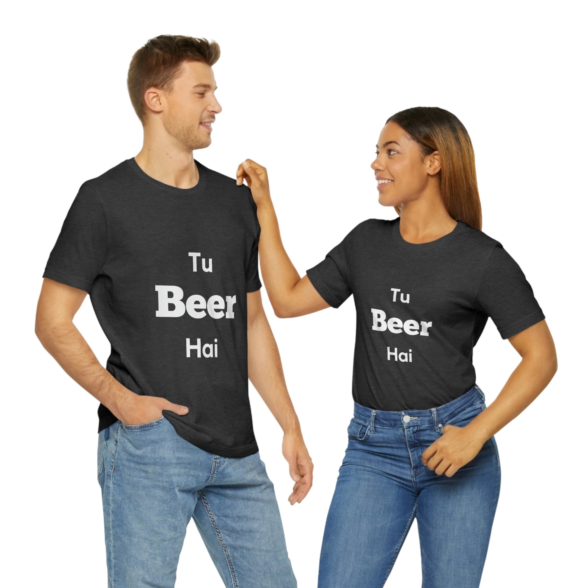 Tu beer hai Unisex Jersey Short Sleeve Tee - Urban Chic