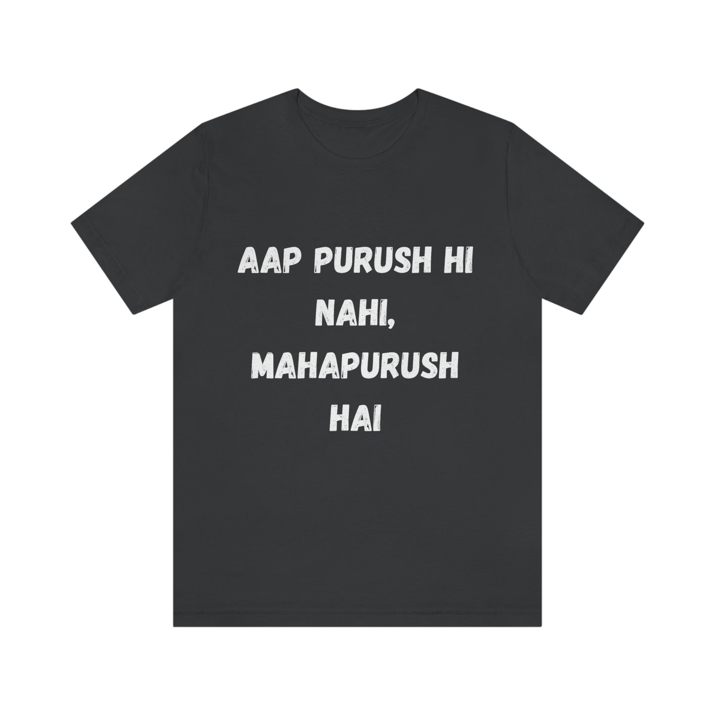 Mahapurush Unisex Jersey Short Sleeve Tee - Urban Chic