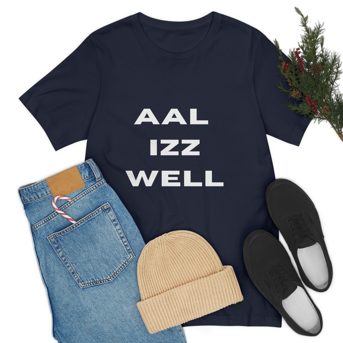 Aal iz well Unisex Jersey Short Sleeve Tee - Urban Chic