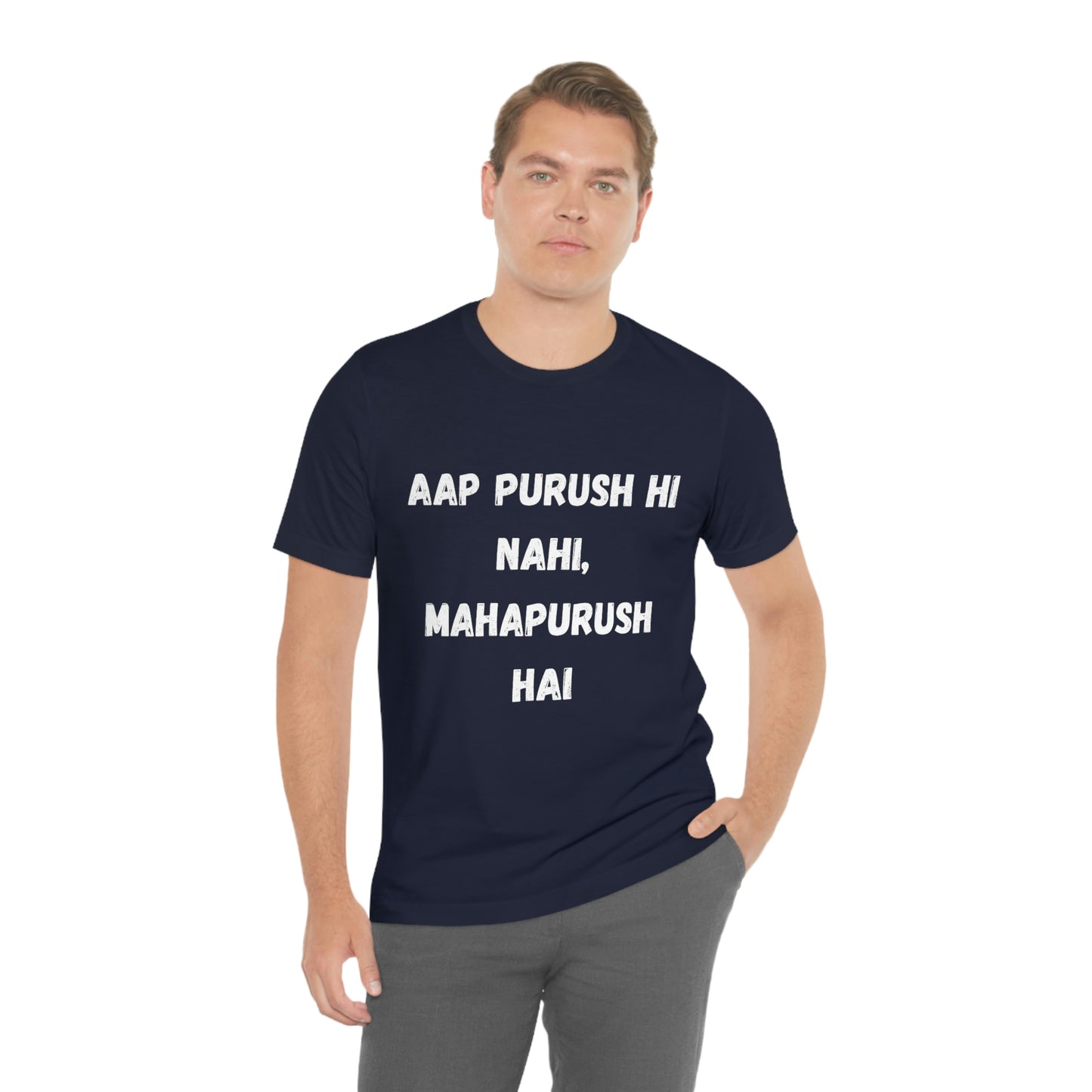 Mahapurush Unisex Jersey Short Sleeve Tee - Urban Chic