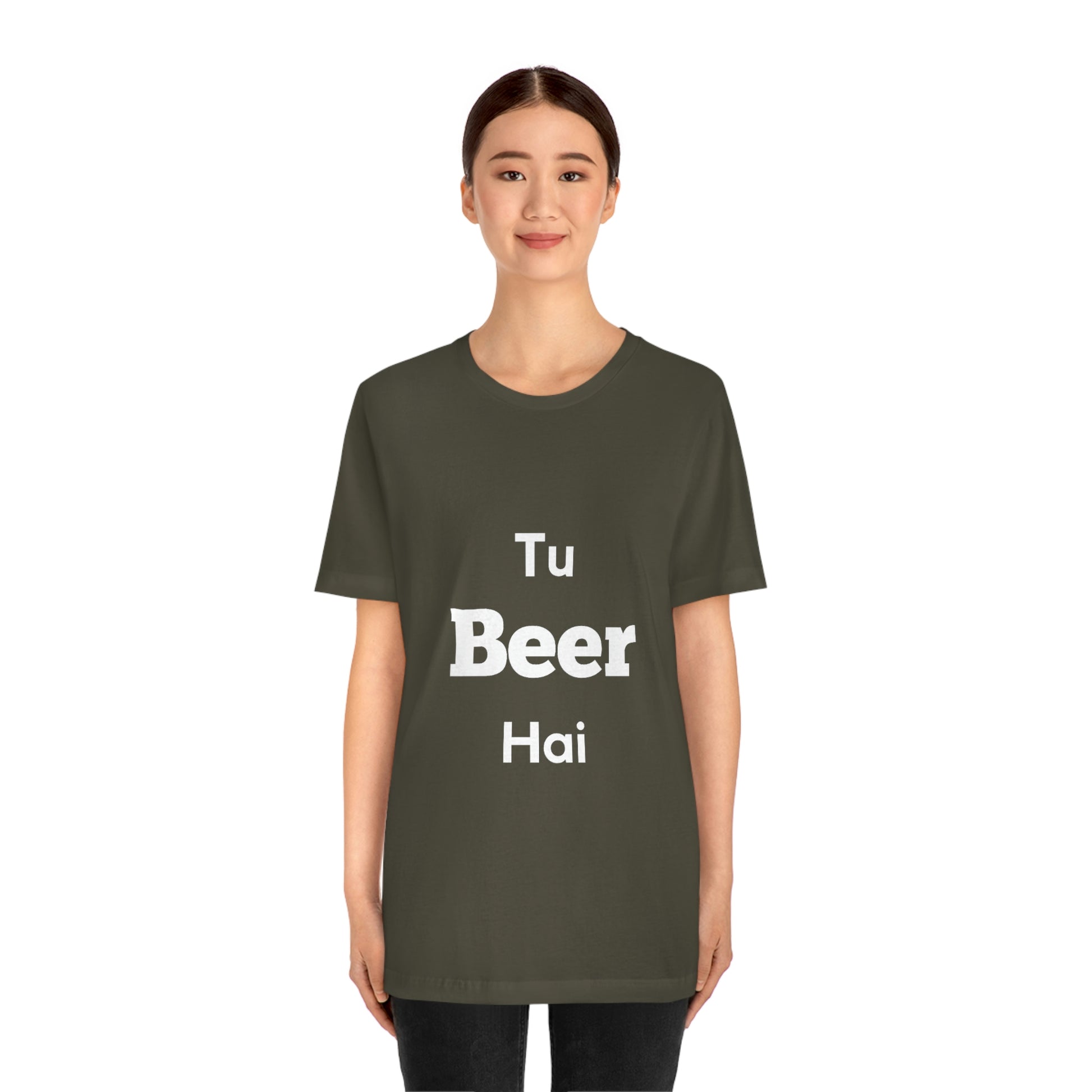 Tu beer hai Unisex Jersey Short Sleeve Tee - Urban Chic